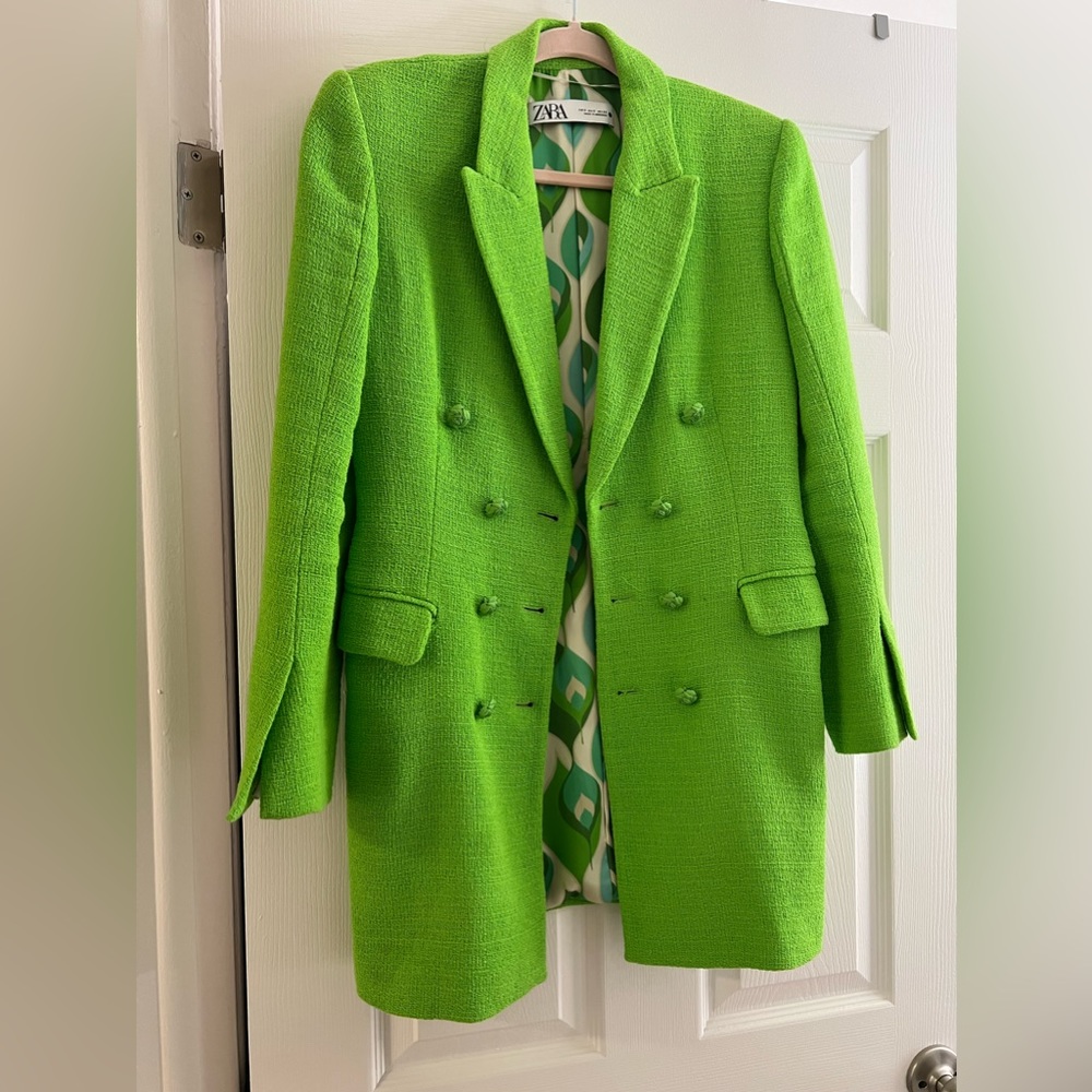 Zara long blazer